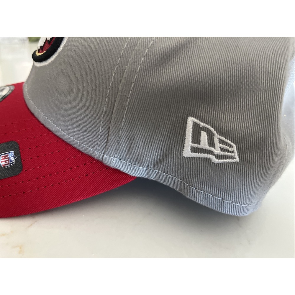 San Francisco SF 49ers New Era 9Forty Red/Grey Adjustable Cap NWT - Picture 4 of 6